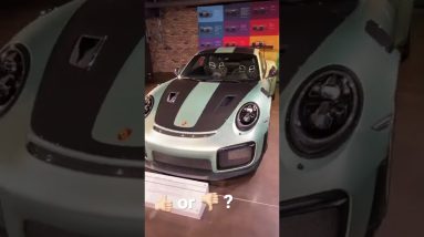 $100,000 paint job on this Porsche 911 GT2 RS! 😱😱 #shorts