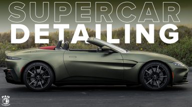Detailing a MILLIONNAIRE'S SUPERCAR ! 2023 Aston Martin Vantage