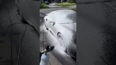 Do you foam your car? 🫧 #shorts