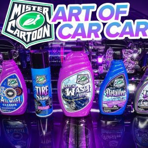 NEW Turtle Wax X Mister Cartoon | The Art of Car Care Products!