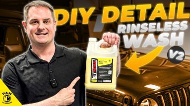 New & Improved! DIY Detail Rinseless Wash v2 Review & Demo!
