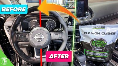 Say Goodbye to Grimy Steering Wheels! Testing Lithium Cleanin Cubes!