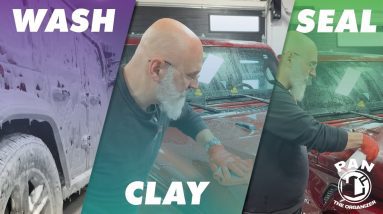The Easiest Way to Wash, Clay & Seal Your Car!