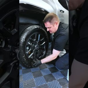 How to apply the CLEAN By Pan Tire Dressing!