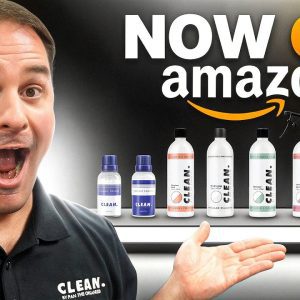BIG NEWS! CLEAN By Pan Detailing Products Are Now on Amazon!