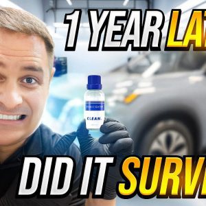 1 Year Later: Did the CLEAN By Pan 3-Year Ceramic Coating Survive?