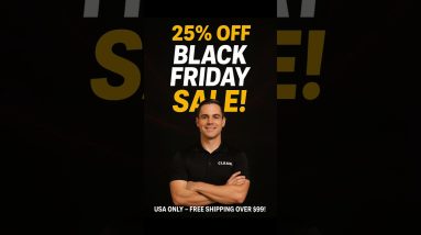HUGE 25% off Black Friday SALE! Oct 27 - Nov 2