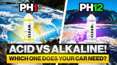 ACID vs ALKALINE! Which CLEAN By Pan Shampoo Does Your Car Really Need? 🧪