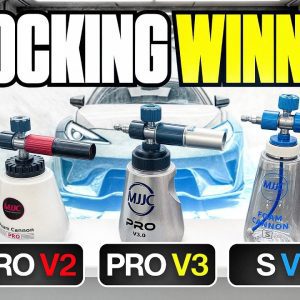 MJJC Foam Cannon Pro V3 vs Pro V2 vs S V3 - Shocking Winner!