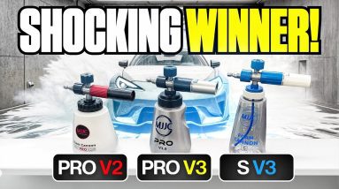 MJJC Foam Cannon Pro V3 vs Pro V2 vs S V3 - Shocking Winner!