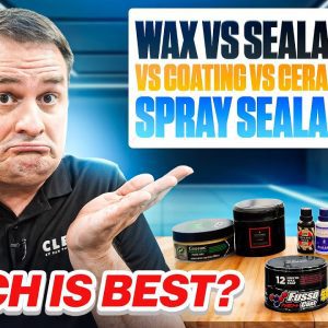 Wax vs Sealant vs Ceramic Coating — What’s the BEST Paint Protection?