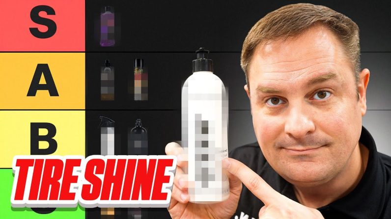 I Tested the MOST Popular Tire Dressings — Here’s How They Actually Rank