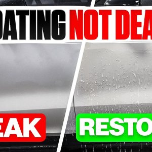 How to Restore Ceramic Coating Hydrophobics WITHOUT Recoating