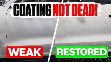 How to Restore Ceramic Coating Hydrophobics WITHOUT Recoating