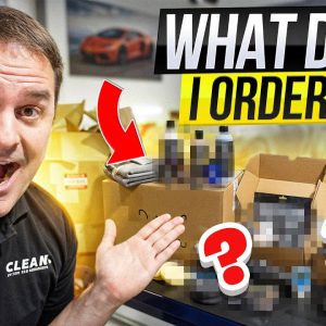 I Ordered A TON of Car Detailing Products… Was It Worth It?