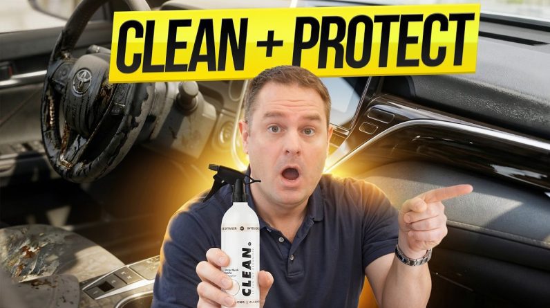 NEW CLEAN By Pan V2 Interior Quick Detailer - Cleans, Protects & Now Dilutable