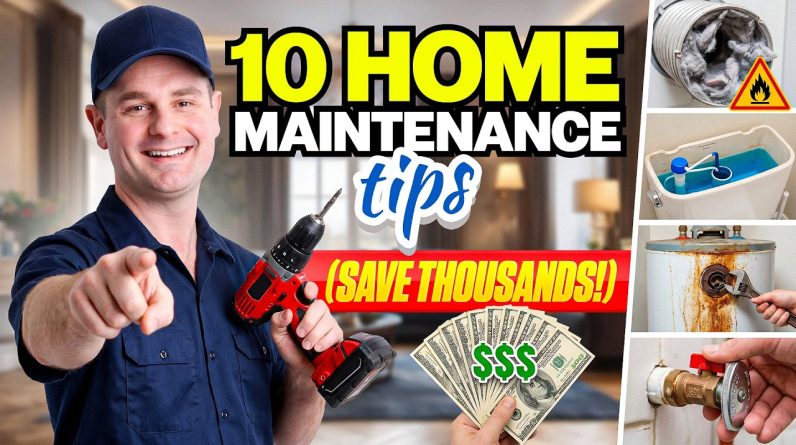 10 Home Maintenance Tips Every Homeowner Should Know Save THOUSANDS!