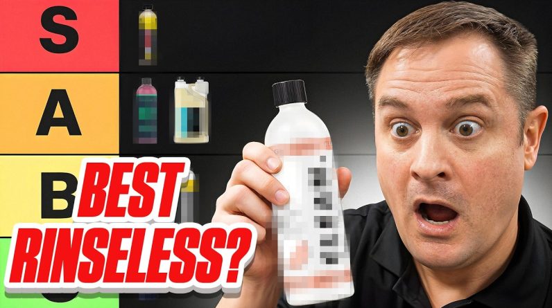 Best Rinseless Car Wash? 12 Products Ranked (S-Tier to C-Tier)