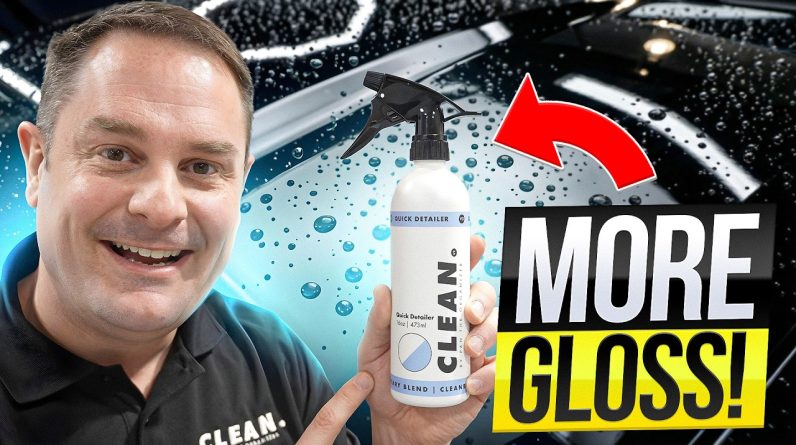 NEW CLEAN By Pan V2 Quick Detailer | INSANE Gloss, Slickness & ZERO Streaks