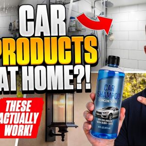 7 Car Detailing Products That Work AMAZING Around The House!