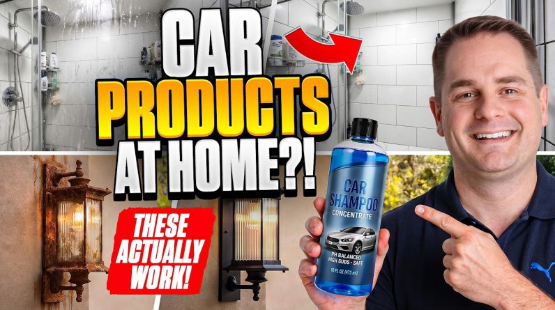 7 Car Detailing Products That Work AMAZING Around The House!