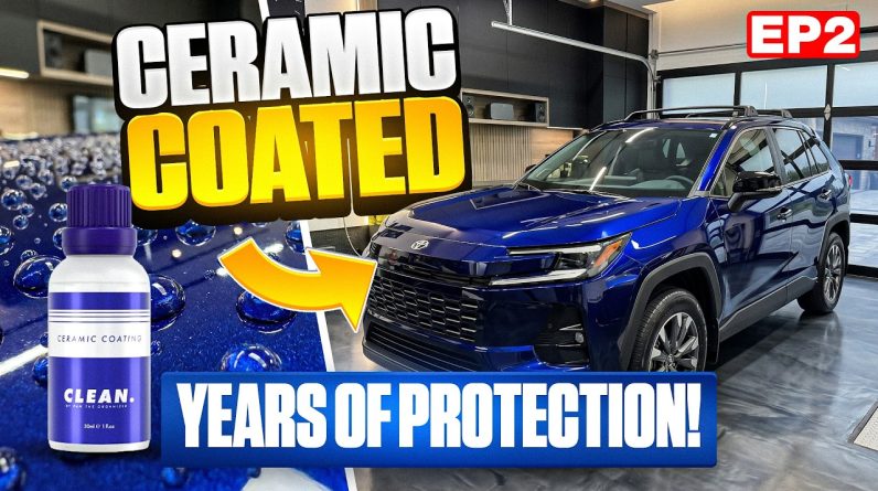 Ceramic Coating a Brand New 2026 Toyota RAV4 (Insane Gloss & Protection) | Part 2