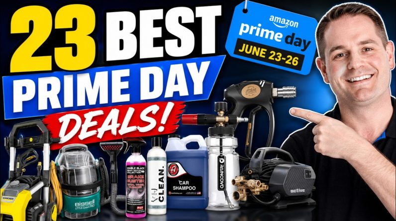 23 BEST Amazon Prime Day Car Detailing Deals of 2026! Huge Savings on Tools & Products