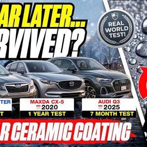 1 Year Later… Did My 8-Year Ceramic Coating SURVIVE Daily Driven Cars?