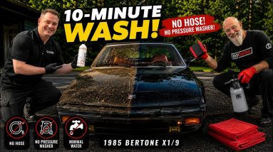 The Easiest Way to Wash Your Car Without a Hose