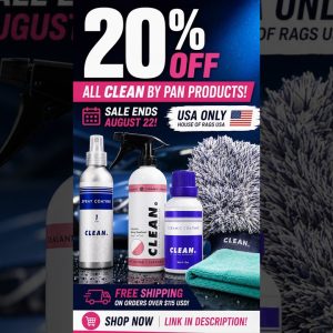 20% OFF CLEAN By Pan! 🔥 USA Only