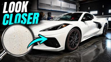 The Secret to Making White Paint Pop | New Corvette Detail
