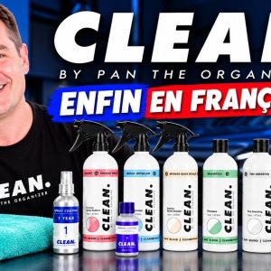 Découvrez CLEAN By Pan : Ma Gamme Complète de Produits d'Esthétique Automobile ! 🚗