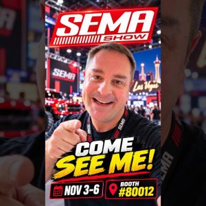 🔥 COME MEET ME at SEMA 2026! Las Vegas | Booth #80012