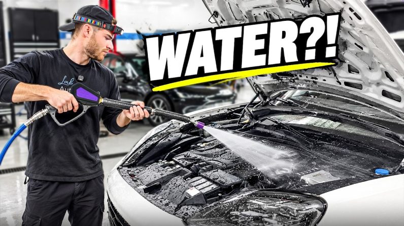 How a Professional Detailer Cleans an Engine Bay! Full Process