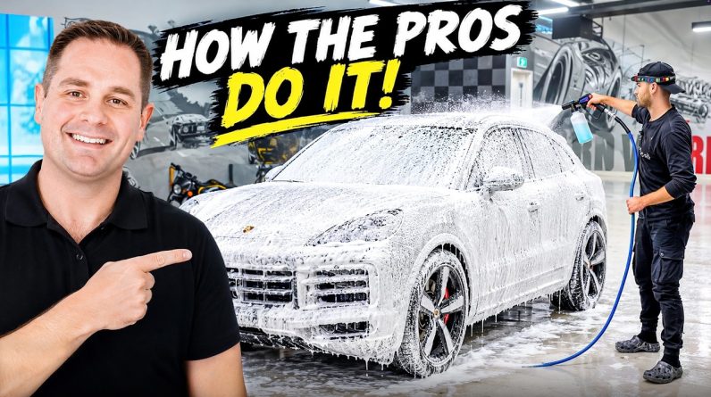 How a Professional Detailer Washes a Car! Full Process