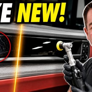 How to Restore Scratched Piano Black Trim Looks NEW Again!