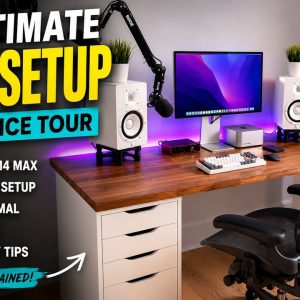 My Ultimate YouTube Desk Setup 2026 | Productivity & Editing Workspace