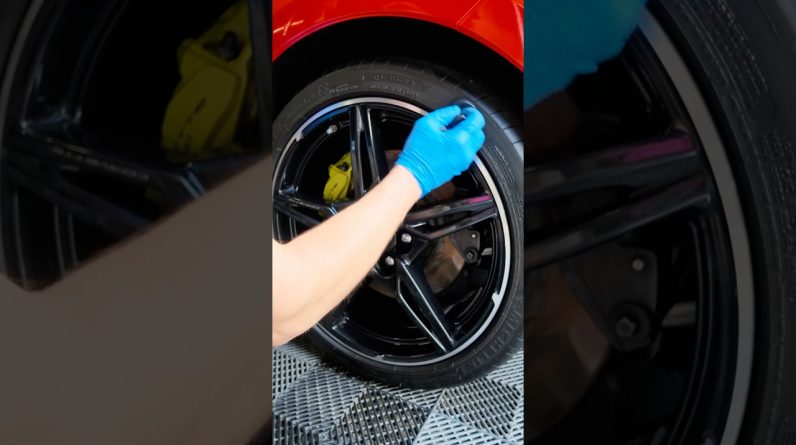The PERFECT Satin Tire Finish! 🔥🛞